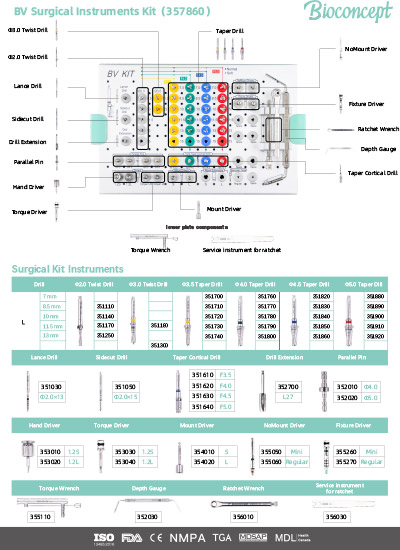 BV Regular Kit Flyer
